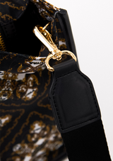 UTAA Midnight Panther Baroque Tote Bag - Black