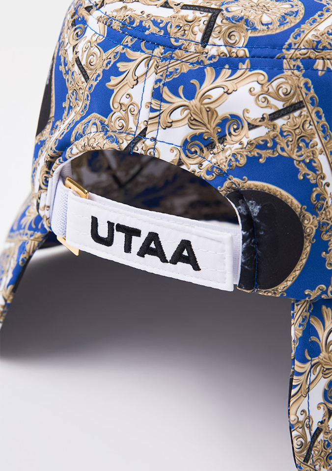 UTAA Women's Color Season Baroque Back Open Bucket Hat - Blue