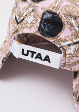 UTAA Women's Color Season Baroque Back Open Bucket Hat - Light Pink