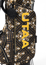 UTAA Midnight Panther Baroque Strand Caddie Bag - Black