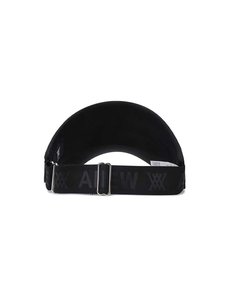 ANEW Golf Women's Tape Point High Crown Visor - Black