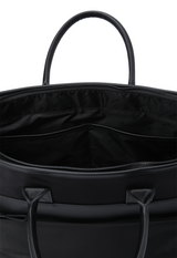 Unisex Big Pocket Tote Bag - Black