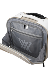 Unisex Incision Trolley Boston Bag - Beige