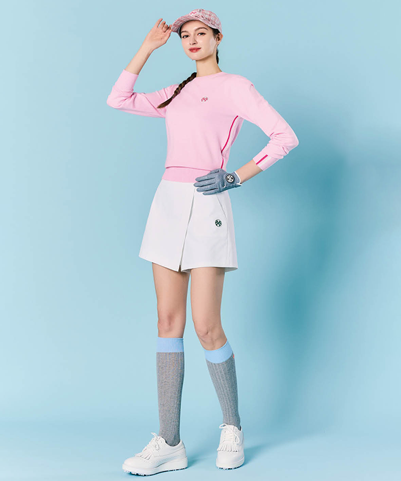 Orange Label Two-Tone Knee Socks - 3 Colors