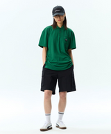 Jamie West Club Print Pocket P-Shirts - Green