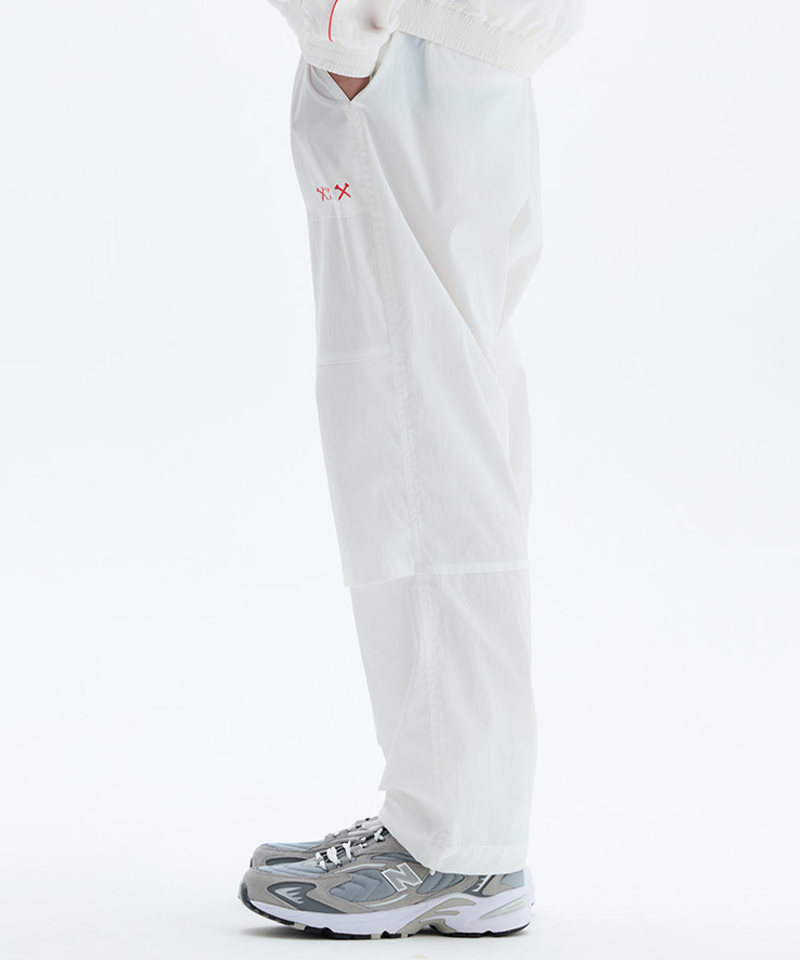Jamie West Nylon Active Ventilation Pants -White