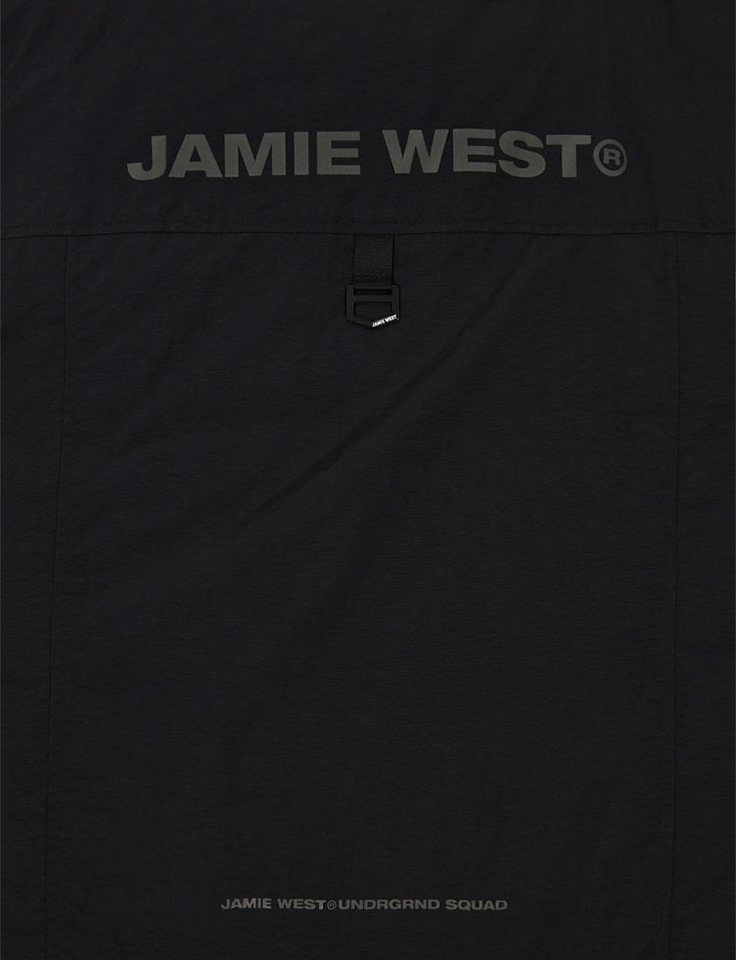 Jamie West Primaloft Hidden Hoodie Heavy Vest - Black
