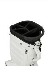 Jamie West Riders Stand Bag - White