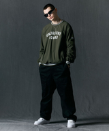 Jamie West US Roundneck Woven Pullover - Khaki