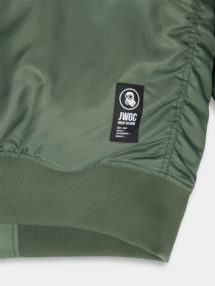 Jamie West Squad MA-1 Heavy Jumper - Green