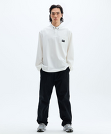 Jamie West Woven Pocket Point Collar T-Shirts - White