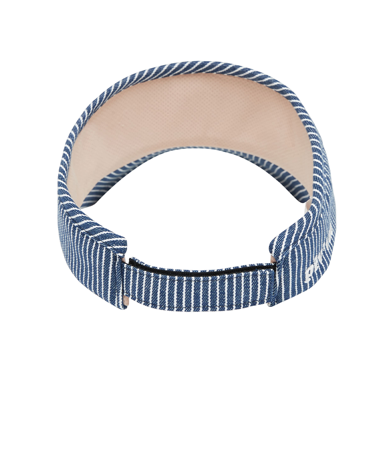 PIV'VEE Stripe Sun Visor - Ocean Navy