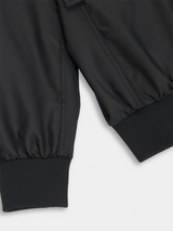 Jamie West Stand Collar Windbreaker - Black