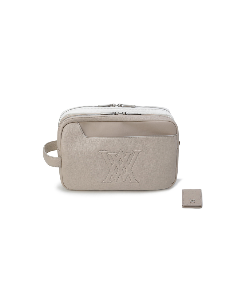 Uni Money Clip Pouch - Beige