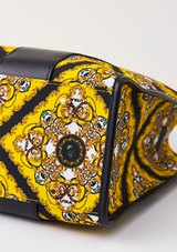 UTAA Midnight Panther Baroque Tote Bag - Yellow