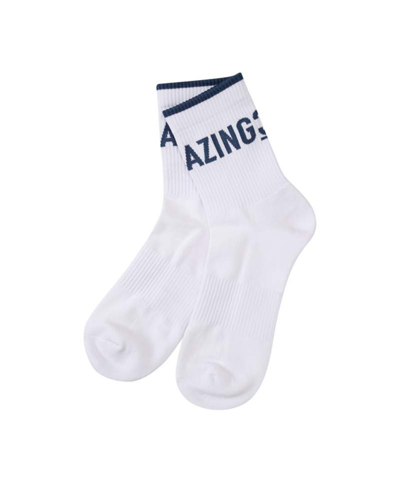 Amazing Cre Logo Point Middle Socks - 3 Colors
