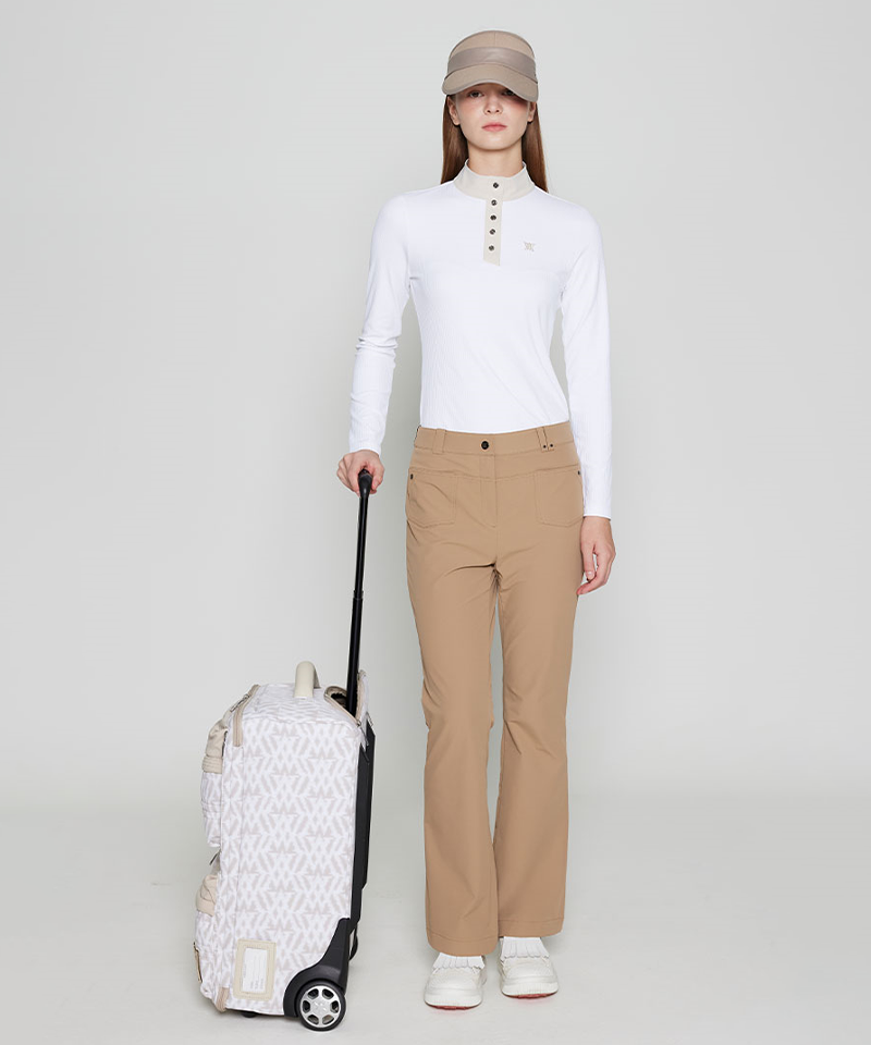 UNI Wheel Carrier Boston Bag - Light Beige