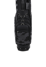 9 Unisex Paisley Stand Bag - Black