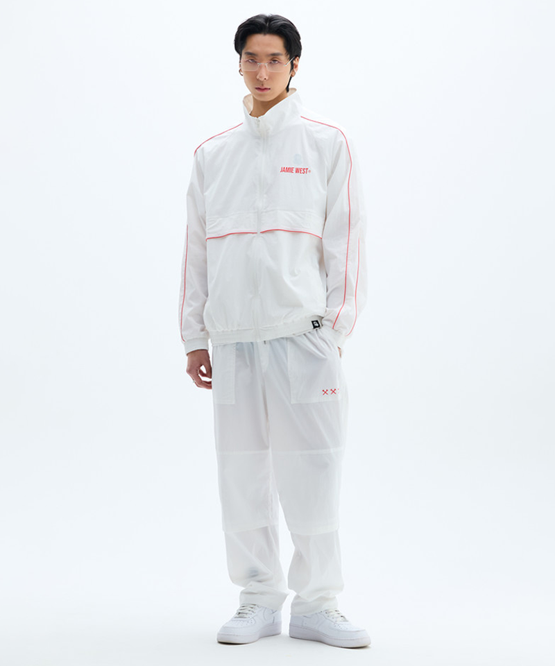 Jamie West Nylon Active Ventilation Pants -White