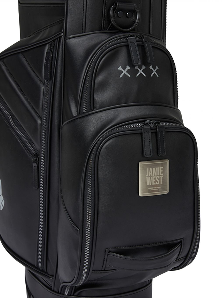 Jamie West Riders Stand Bag - Black
