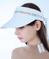 Orange Label Wide Brim Ribbon Sun Cap - 4 Colors
