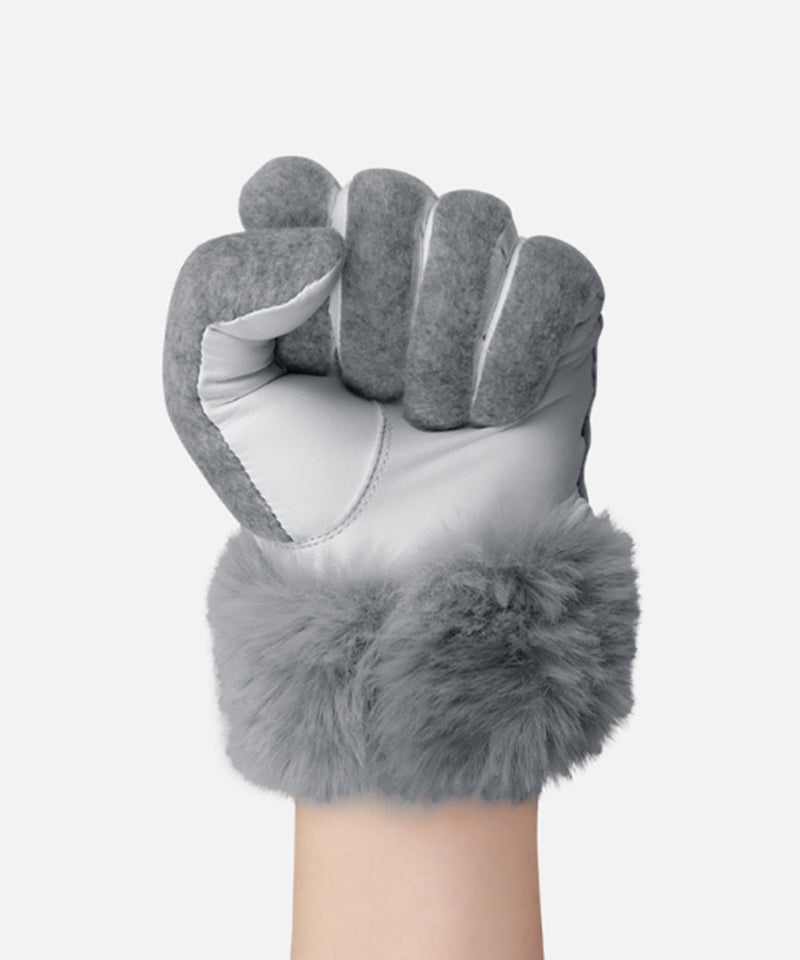 OIO GOLF Winter Golf Gloves for Women - Gray