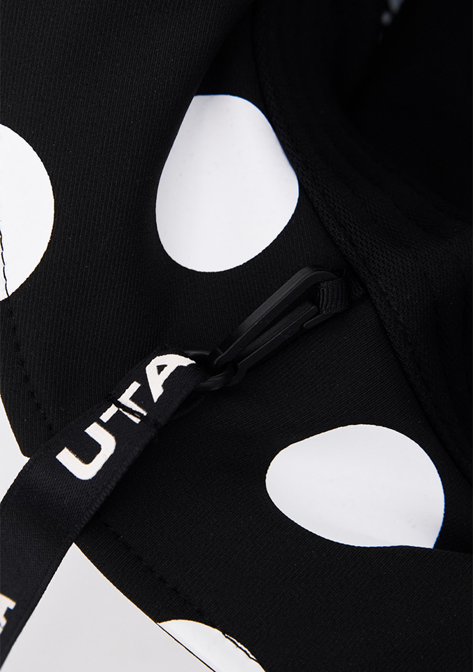 UTAA Women's Orb Fancy Bold Logo Bucket Hat - Black