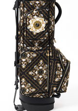 UTAA Midnight Panther Baroque Strand Caddie Bag - Black