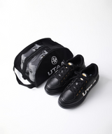 UTAA Women's Gilt Bold Logo Platform Sneakers - Black