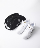 UTAA Women's Gilt Bold Logo Platform Sneakers - White