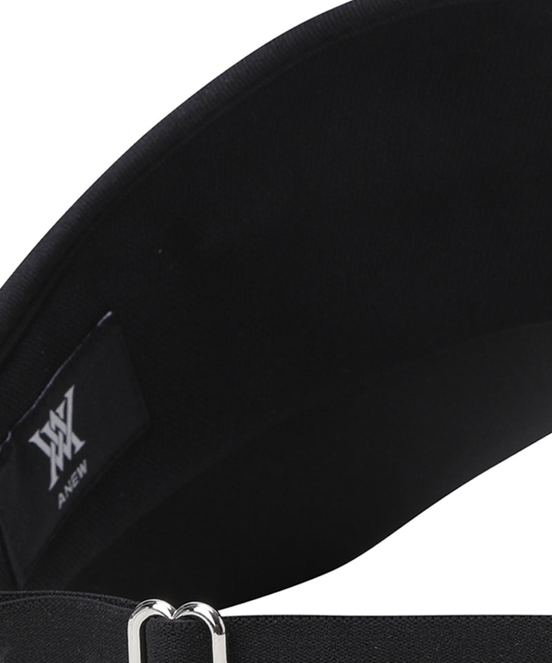 ANEW Golf Women's Tape Point High Crown Visor - Black