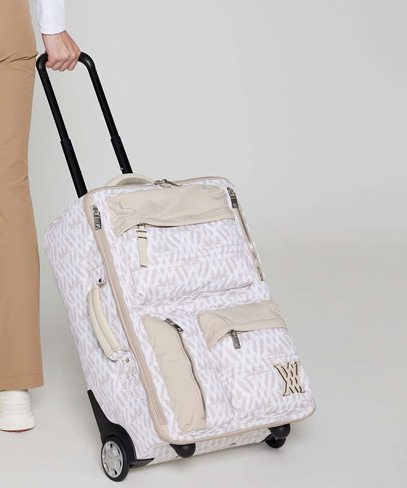 UNI Wheel Carrier Boston Bag - Light Beige