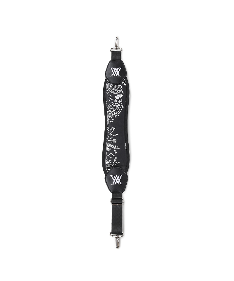 9 Unisex Paisley Stand Bag - Black