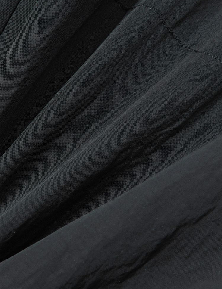 Jamie West Fleece Nylon Reversible Pants - Black