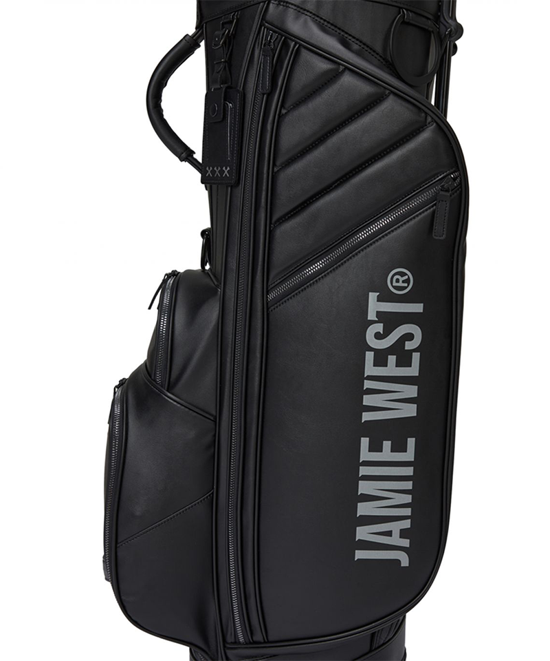 Jamie West Riders Stand Bag - Black