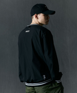 Jamie West US Roundneck Woven Pullover - Black