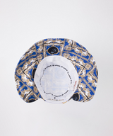 UTAA Women's Color Season Baroque Back Open Bucket Hat - Blue