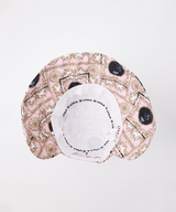 UTAA Women's Color Season Baroque Back Open Bucket Hat - Light Pink