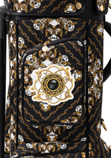 UTAA Midnight Panther Baroque Strand Caddie Bag - Black
