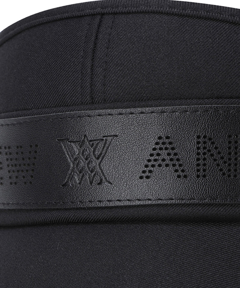 ANEW Golf Women's Tape Point High Crown Visor - Black