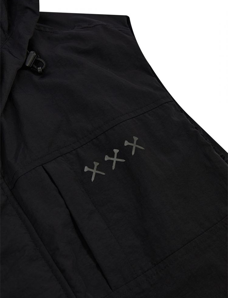 Jamie West Primaloft Hidden Hoodie Heavy Vest - Black