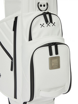 Jamie West Riders Stand Bag - White
