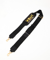 UTAA Midnight Panther Baroque Boston Bag - Black