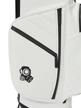 Jamie West Riders Stand Bag - White