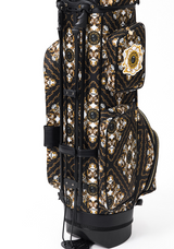 UTAA Midnight Panther Baroque Strand Caddie Bag - Black