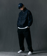 Jamie West Collar Point Work Jumper - Navy