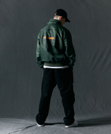 Jamie West Stand Collar Windbreaker - Green