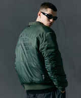 Jamie West Squad MA-1 Heavy Jumper - Green