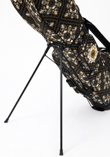 UTAA Midnight Panther Baroque Strand Caddie Bag - Black