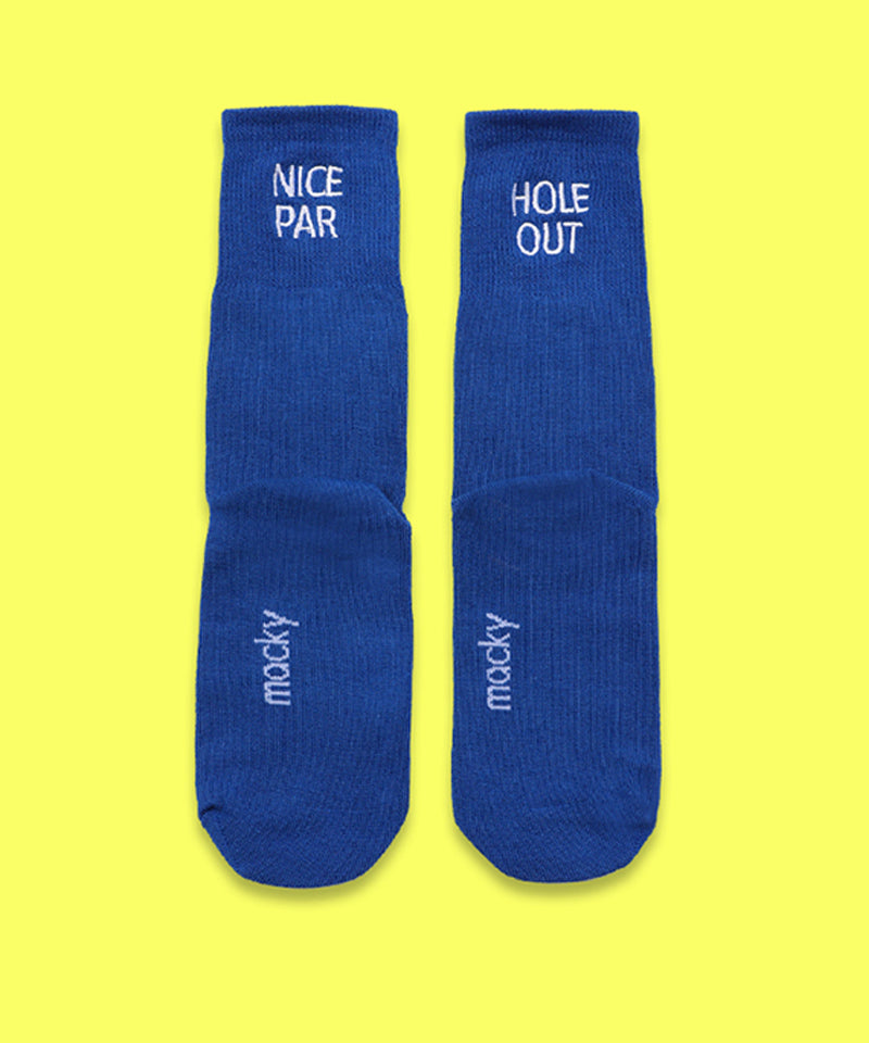 MACKY Golf: Design Socks -8 colors